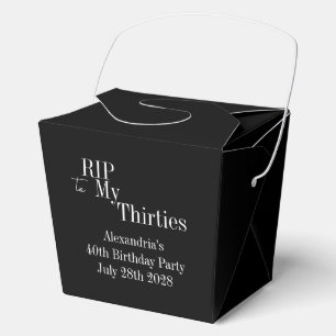 Ballotins 40e anniversaire RIP 30 ans Fête