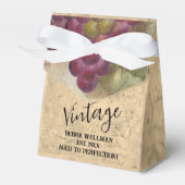 Ballotins 40e anniversaire Vignoble rustique encourage à 40 (Verso)