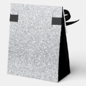 Ballotins 40th Birthday Silver Glitter Thank You (Verso)