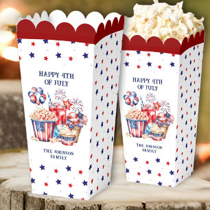 Ballotins 4 juillet Étoiles patriotiques Sucres Popcorn