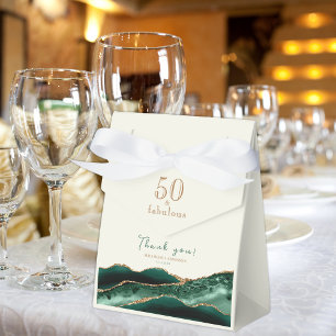 Ballotins 50 ans et Fabuleux Émeraude Vert Agate Merci