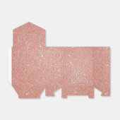 Ballotins 50 et fabuleux Rose Gold Blush Parties scintillant (Déplié)