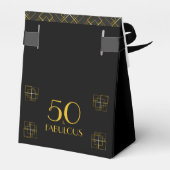 Ballotins 50 et Fabuleux style Art Déco noir & or (Arrière)