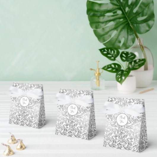 Ballotins 50 & Fabuleux Anniversaire Silver Floral Fils