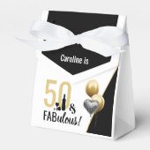 Ballotins 50 & Fabuleux Gold & Black Modern Anniversaire (Verso)