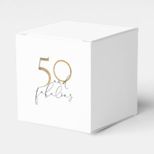 Ballotins 50 & Fabulous Black & White Gold 50e anniversaire