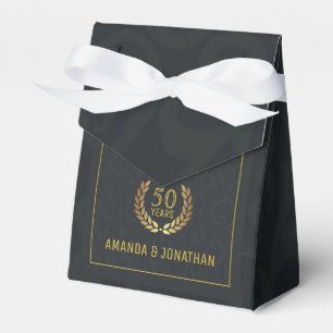Ballotins 50e anniversaire de Mariage d'or personnalisable
