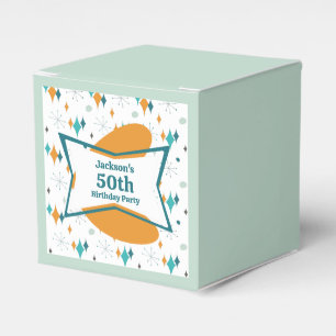 Ballotins 50e anniversaire fête Retro Mid Century N'importe