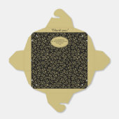 Ballotins 55e anniversaire Noir/Or Random Numéro motif (Déplié)