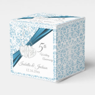 Ballotins 5e Anniversaire de Mariage Bleu