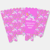 Ballotins 5e anniversaire Unicorne avec Ballotin de gâteau (Déplié)