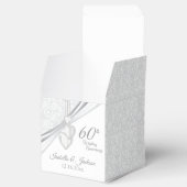 Ballotins 60e anniversaire du Mariage Diamond sur Blanc (Ouvert)