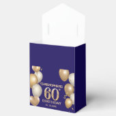 Ballotins 60e Anniversaire Marine Bleu et Ballons d'or (Ouvert)