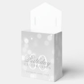 Ballotins 60e anniversaire Merci Argent Bokeh Feu d'étincell (Ouvert)