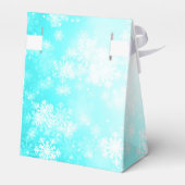 Ballotins 60e anniversaire Merci hiver Turquoise (Arrière)