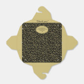 Ballotins 65e anniversaire de la fête Gold/Black Numéro moti (Déplié)