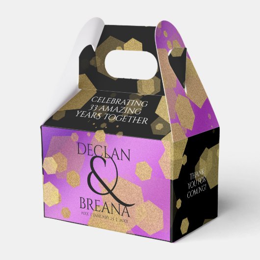 Ballotins 6e 33e 47e 48e anniversaire du Mariage Améthyste (Verso)