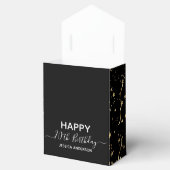 Ballotins 70e anniversaire Bleu Parties scintillant or Ballo (Ouvert)