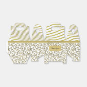 Ballotins 70e anniversaire Gold/White Numéro Motif (Déplié)