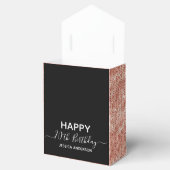 Ballotins 70e anniversaire Rose Parties scintillant or (Ouvert)