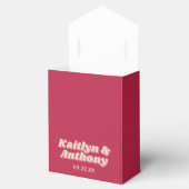 Ballotins 70's Retro Super Viva Magenta Mariage (Ouvert)