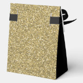 Ballotins 70th Birthday Gold Glitter Thank You (Verso)