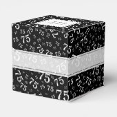 Ballotins 75e anniversaire motif noir/blanc collage (Arrière)