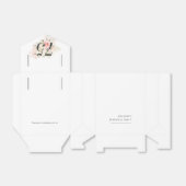 Ballotins 75e anniversaire n'importe quel âge Floral rose aq (Déplié)