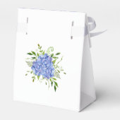 Ballotins 80e anniversaire Blue Hydrangeas Merci (Arrière)