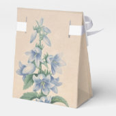 Ballotins 80e anniversaire Botanical Campanula Merci Favor (Arrière)