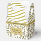 Ballotins 80e anniversaire Gold/White Numéro Motif 80 (Ouvert)