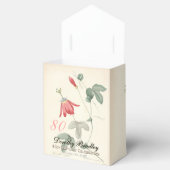 Ballotins 80e anniversaire Passiflora Merci personnalisé Fav (Ouvert)