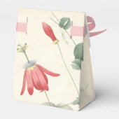 Ballotins 80e anniversaire Passiflora Merci personnalisé Fav (Arrière)