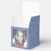 Ballotins 80e photo - Modèle de numéro bleu/blanc (Ouvert)