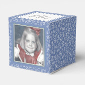 Ballotins 80e photo - Modèle de numéro bleu/blanc (Arrière)