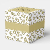 Ballotins 85e anniversaire Gold/White collage motif (Arrière)