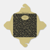 Ballotins 95e anniversaire de la fête Gold/Black Numéro moti (Déplié)