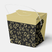 Ballotins 95e anniversaire de la fête Gold/Black Numéro moti (Arrière)