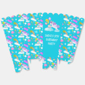 Ballotins 9e anniversaire Unicorne avec Ballotin de gâteau (Déplié)