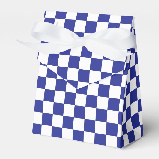 Ballotins à damiers bleu et blanc (Verso)