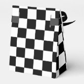 Ballotins à damiers carré noir et blanc (Arrière)