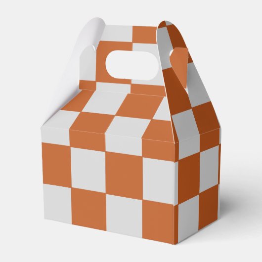 Ballotins À damiers orange et gris (Arrière)