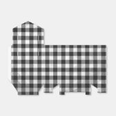 Ballotins à damiers Plaid Noir Et Blanc (Déplié)