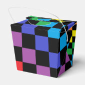 Ballotins à damiers Rainbow Black (Arrière)