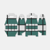 Ballotins à damiers Turquoise gris noir À damiers (Déplié)