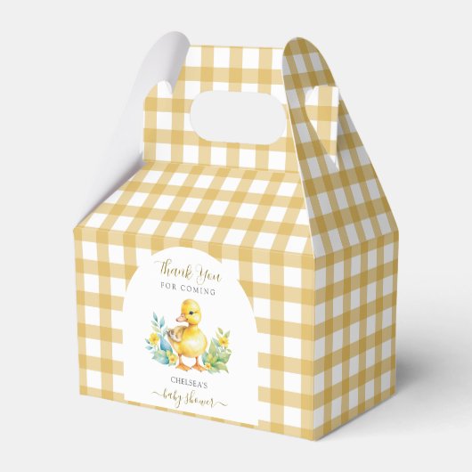 Ballotins A Little Duckling is On The Way Duck Baby Shower (Verso)