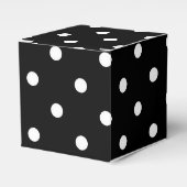 Ballotins À petits pois noir et blanc classique (Verso)