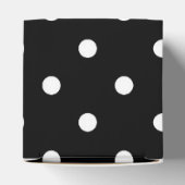 Ballotins À petits pois noir et blanc classique (Haut)