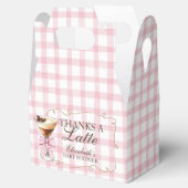 Ballotins A Tini One Espresso Martini Pink Bow Baby Shower (Ouvert)