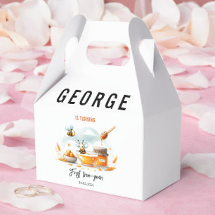 Ballotins Abeille jaune mignonne et tournesol 1er Anniversai